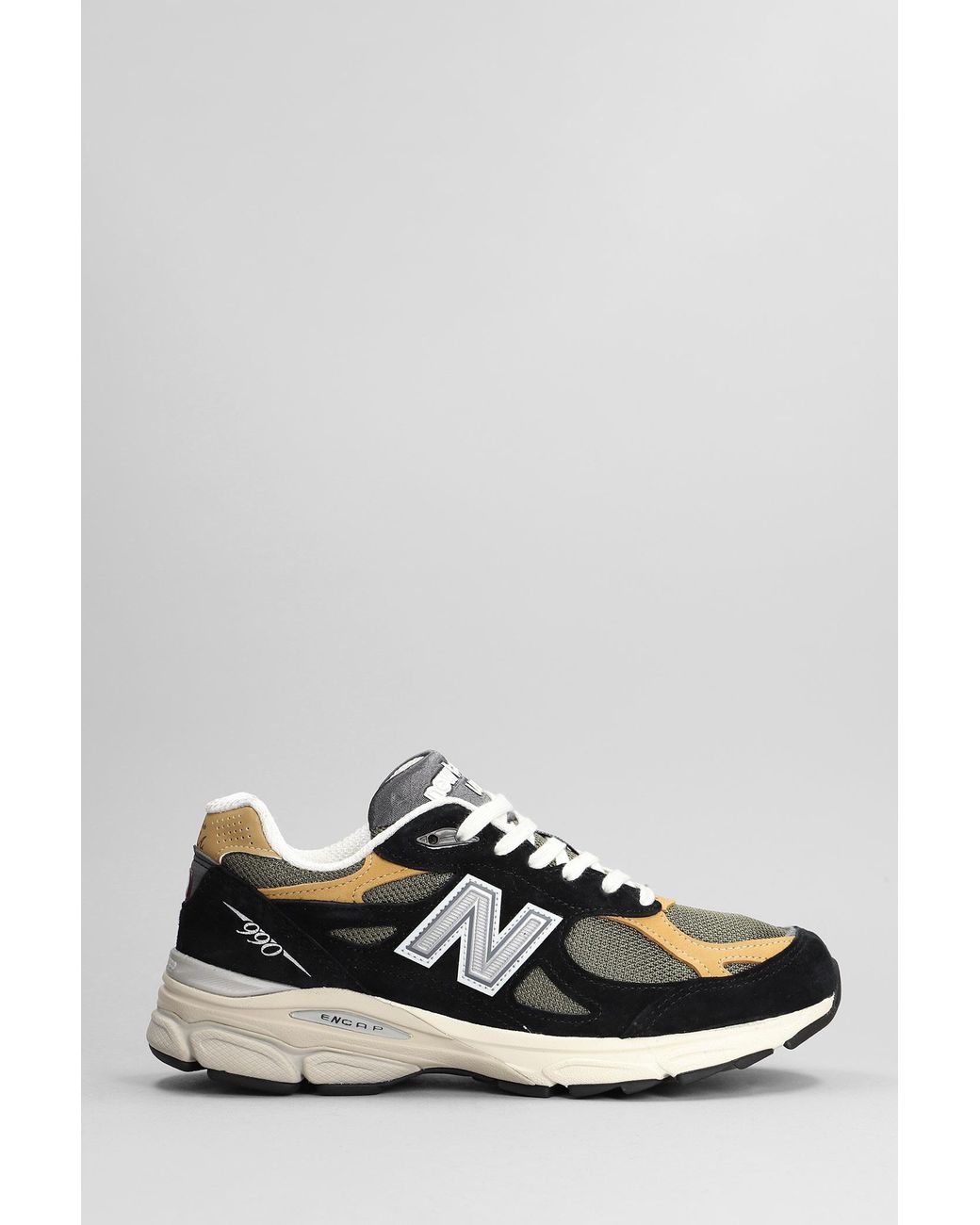 New Balance 990 Sneakers In Black Synthetic Fibers for Men | Lyst UK