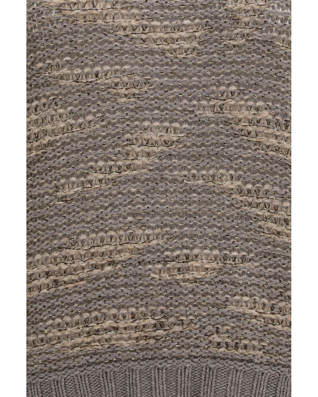 Fabiana Filippi Gray Sequin Sweater