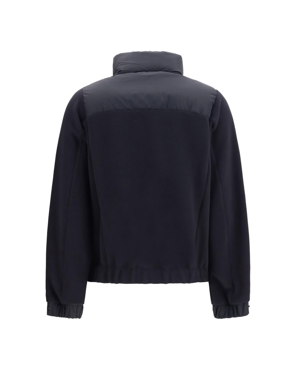 Moncler Blue Polartec Padded Zip-Up Cardigan Polyester; Inner: Goose Down Sweater