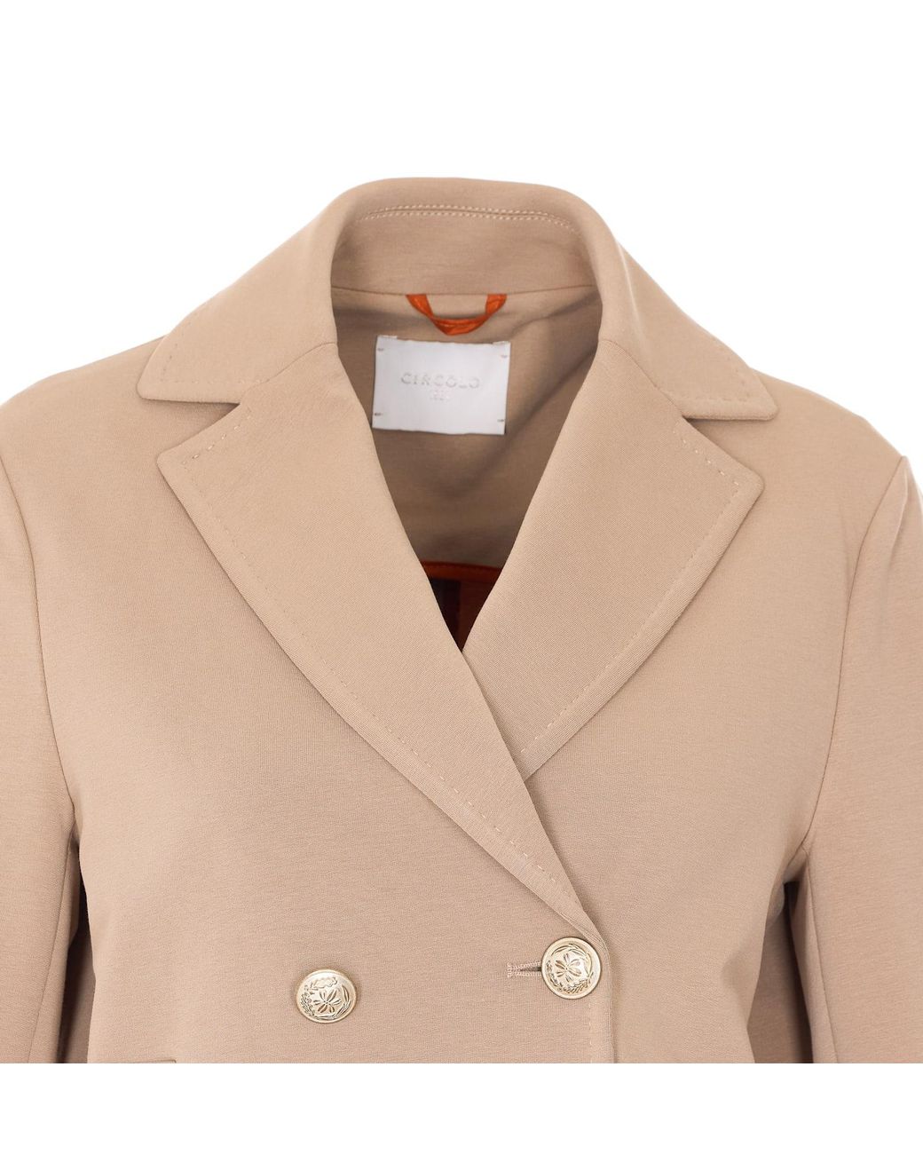Circolo 1901 Natural Double Breasted Jacket