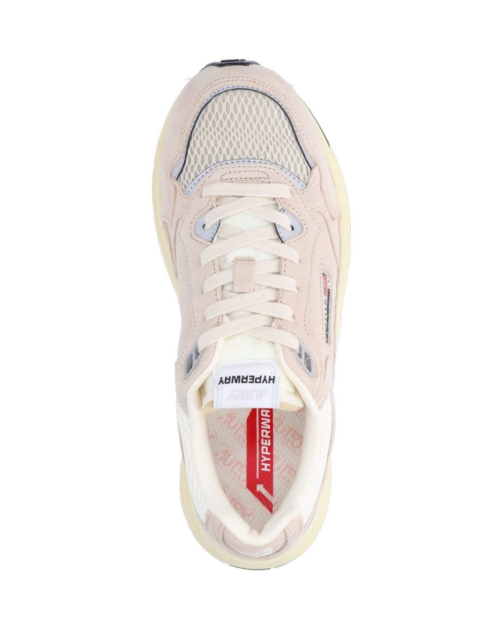 Autry White Hyperway Sneakers for men