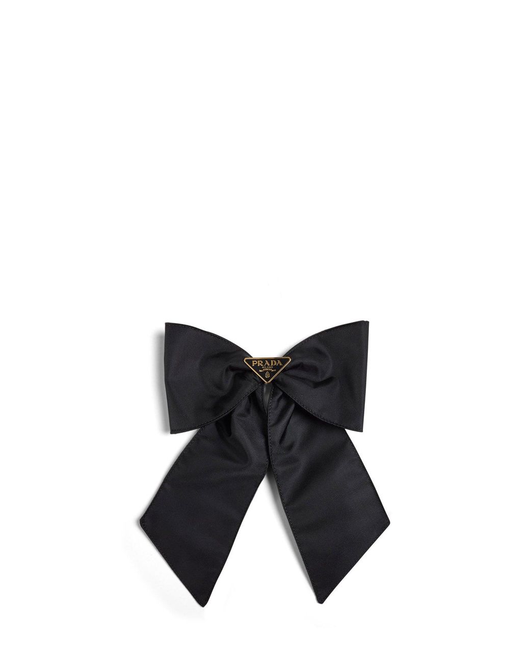 Prada White Re-Nylon Hair Clip