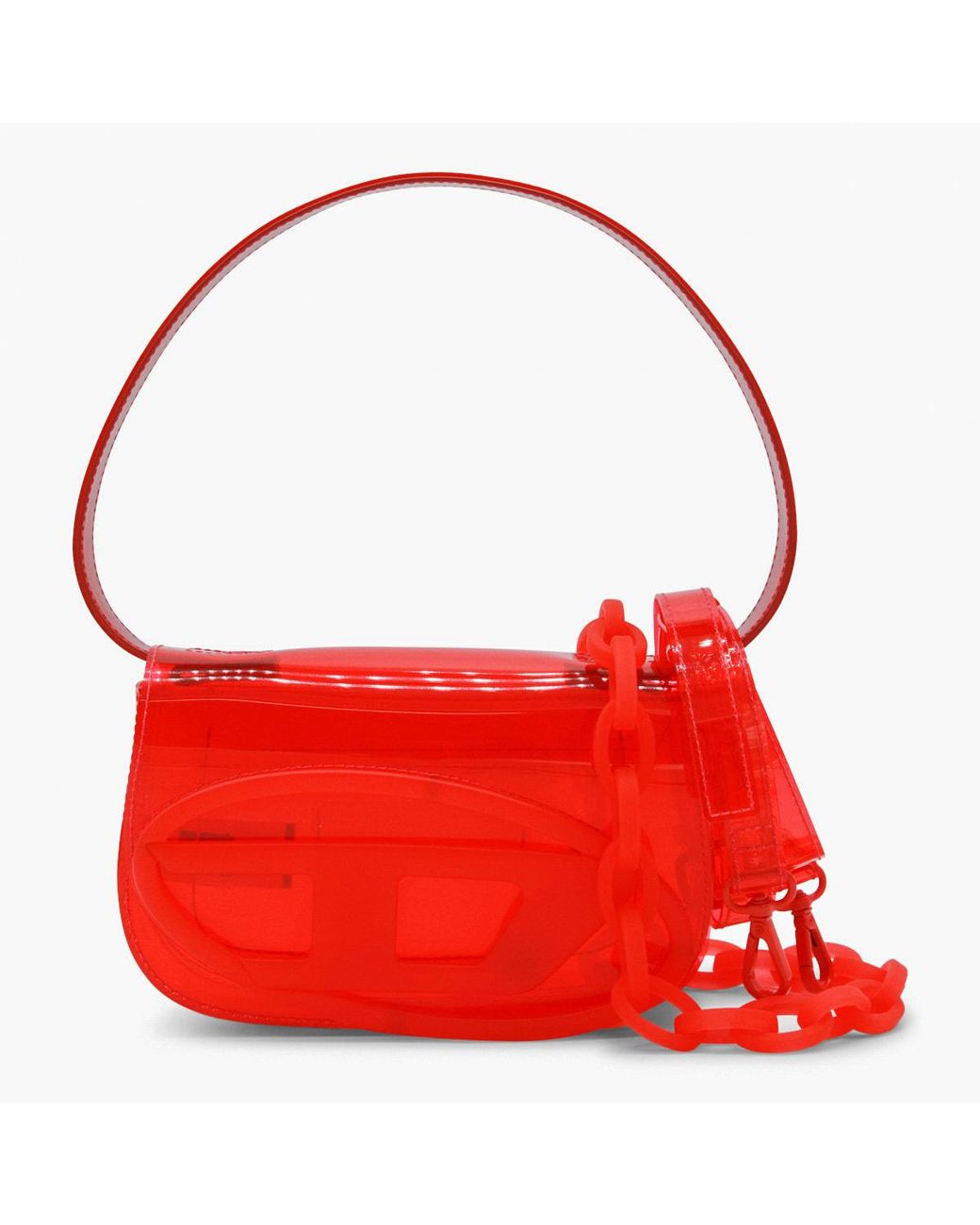 DIESEL Red Shoulder Bags