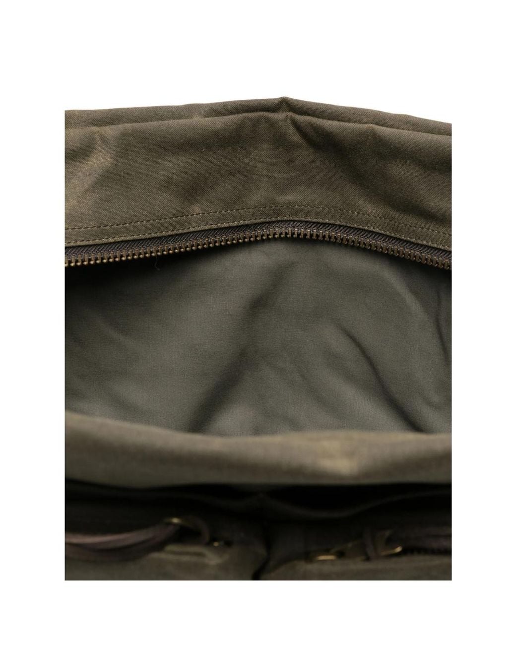 Filson Black Bum Bag Cotton 100. Shoulder for men