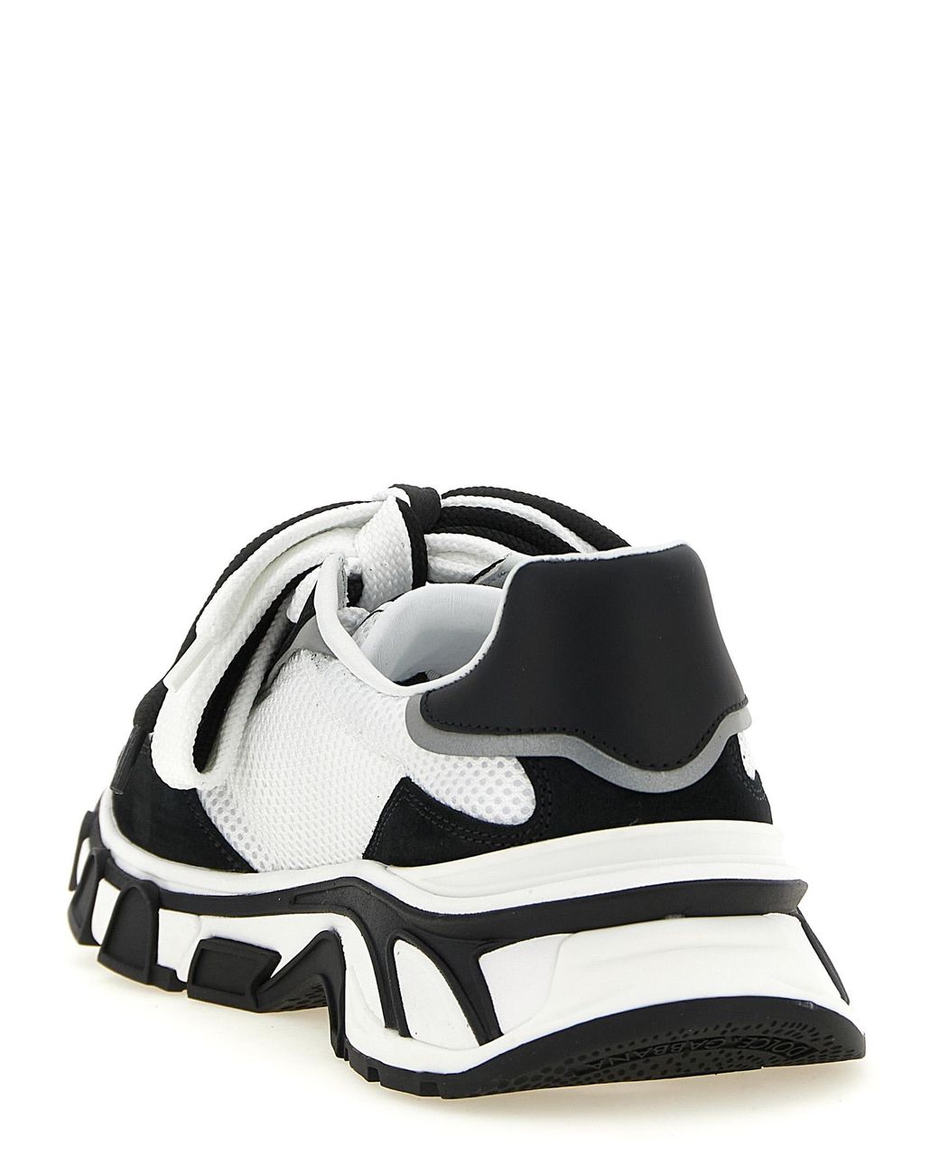 Dolce & Gabbana White Dg Country Road Sneakers Polyester