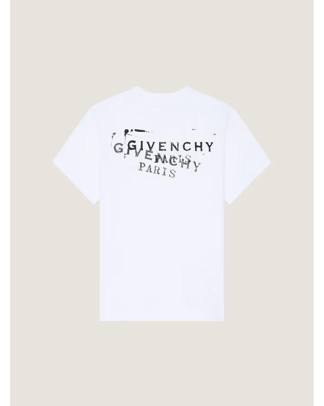 Givenchy White Givenchy Logo-Embroidered T-Shirt