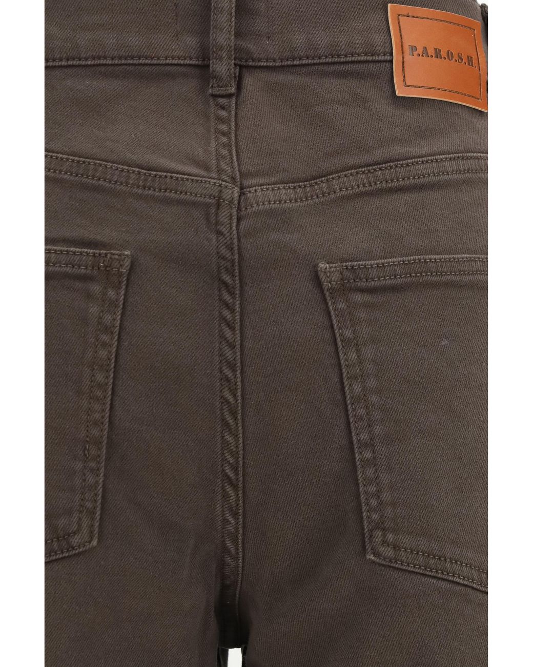 P.A.R.O.S.H. Brown Drill Pants