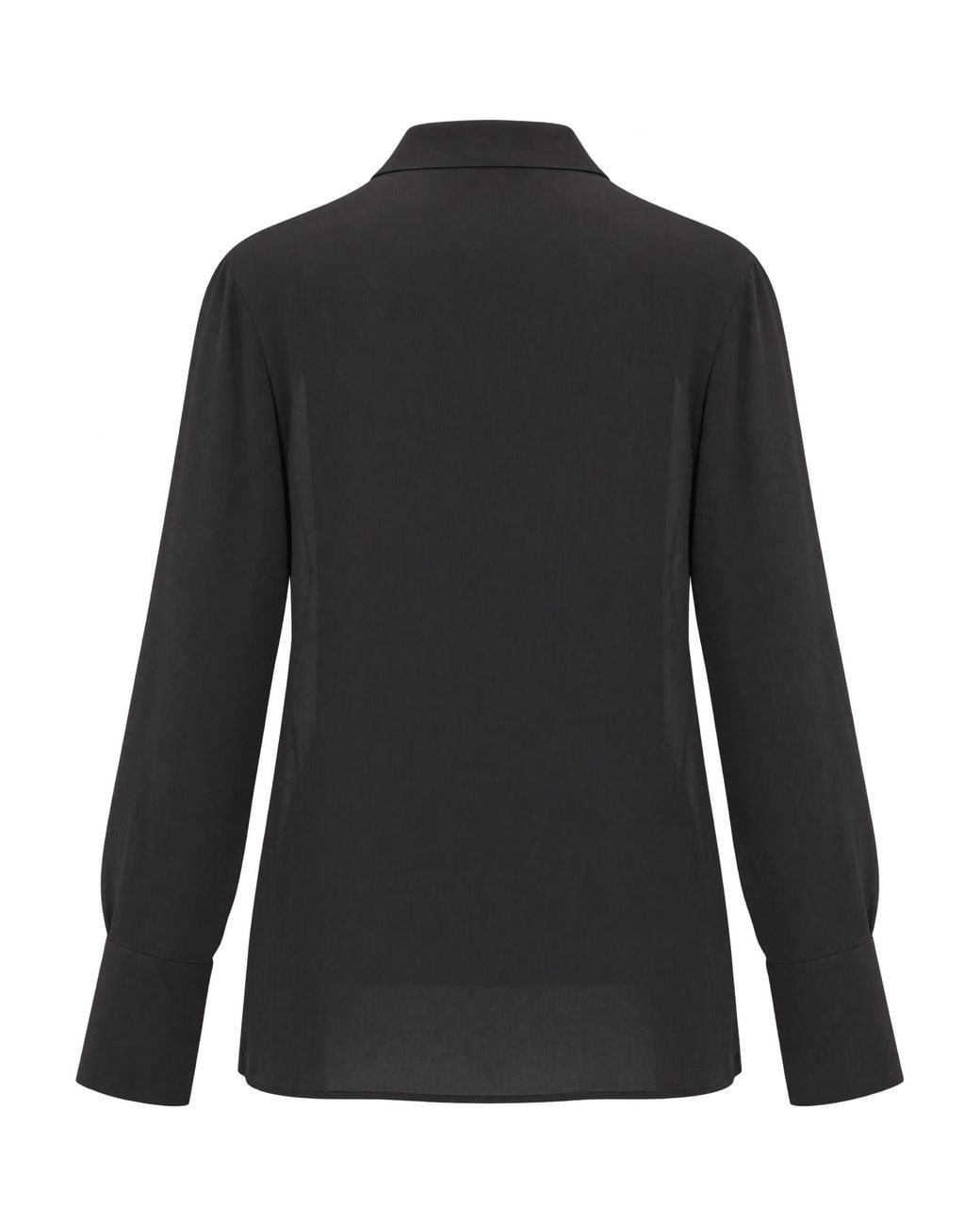 Liu Jo Black Shirt Crêpe De Chine Viscose