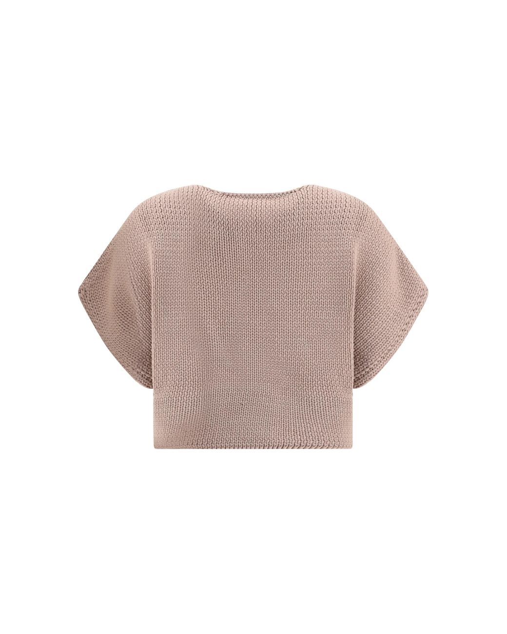 Alaïa Gray Chunky Knit Sweater Cotton