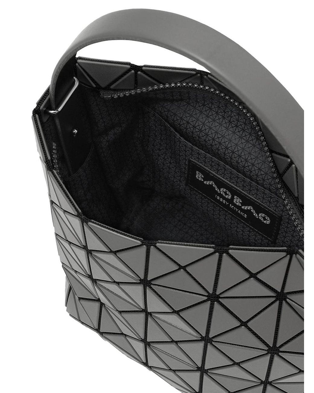 Issey Miyake Gray Bao Bao Valley Bag Charcoal