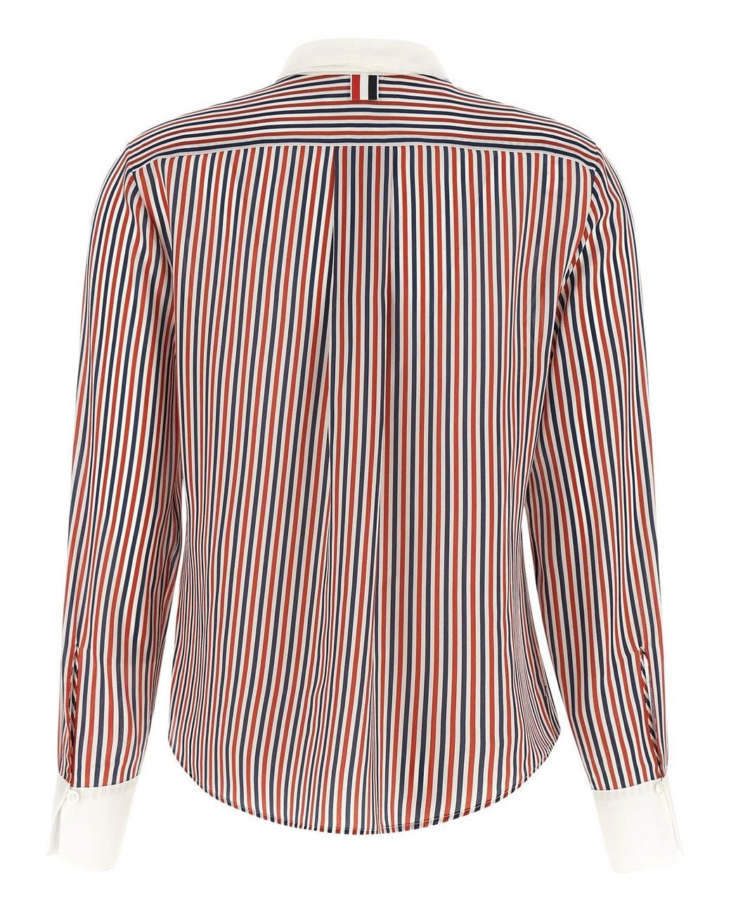 Thom Browne Pink Removable Lavallière Collar Shirt