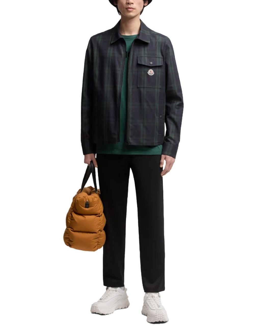 Moncler Black Logo Jogging Pants Rtw Trousers for men