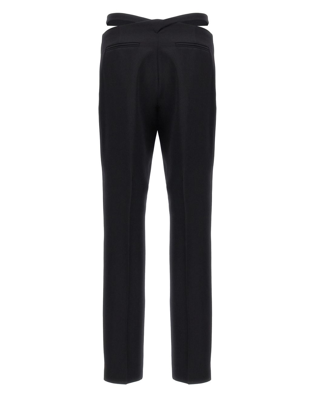The Attico Blue Cut Out Pants