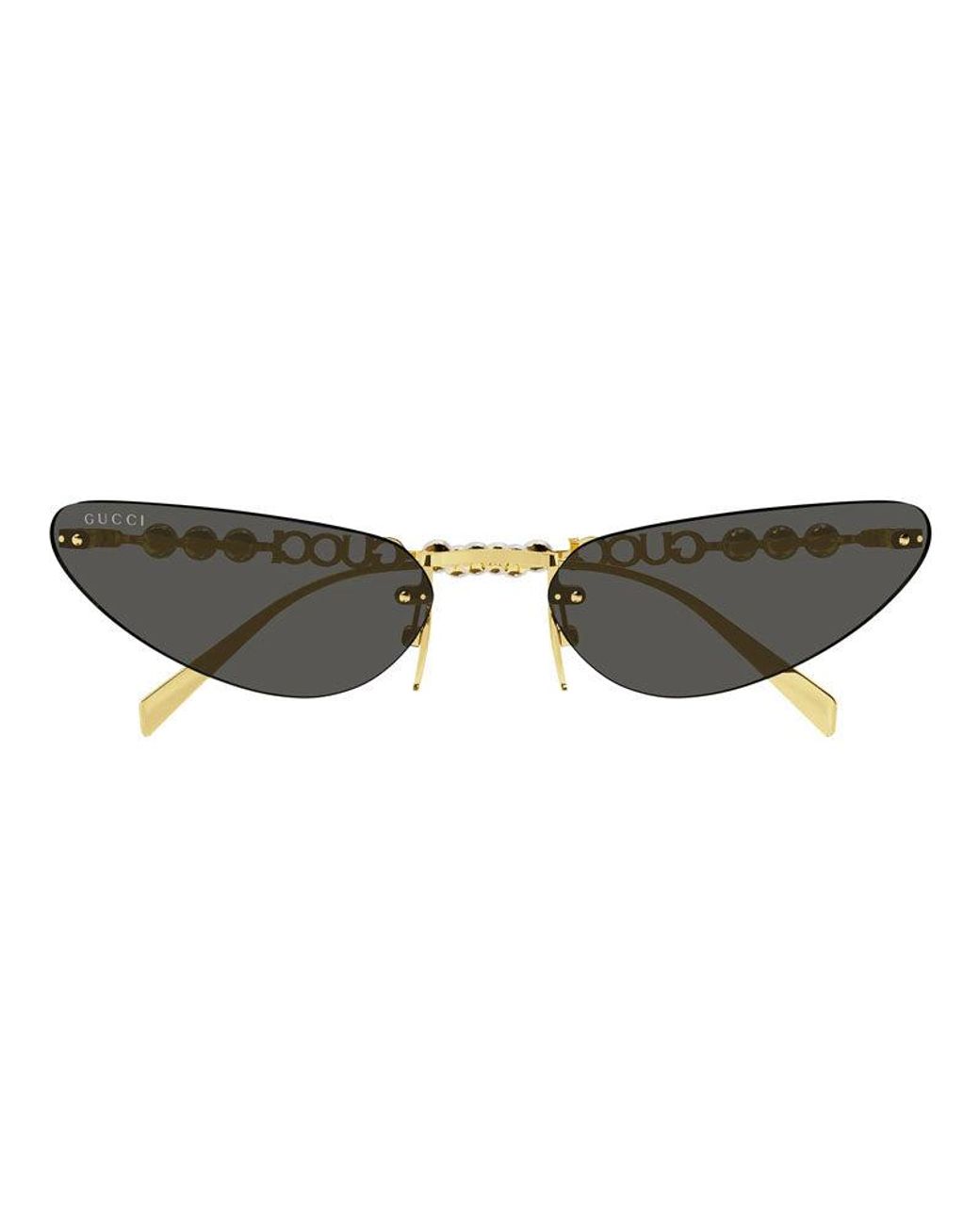 Gucci Metallic Sunglasses Metal (Other) Eyewear