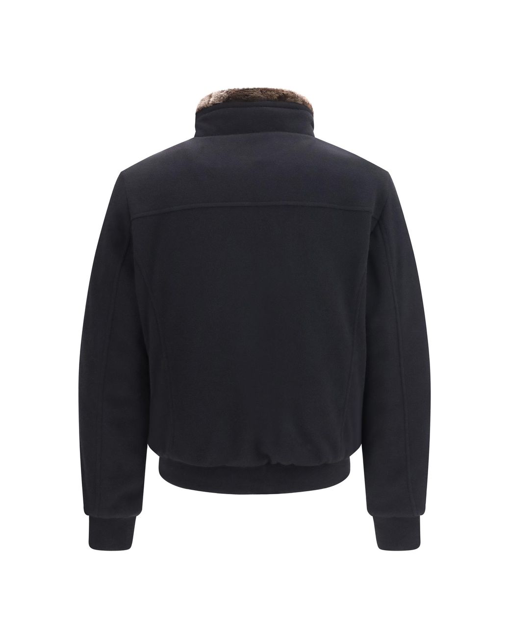 Moorer Black Bomber Jacket Bellati Mrw Padded & Down for men