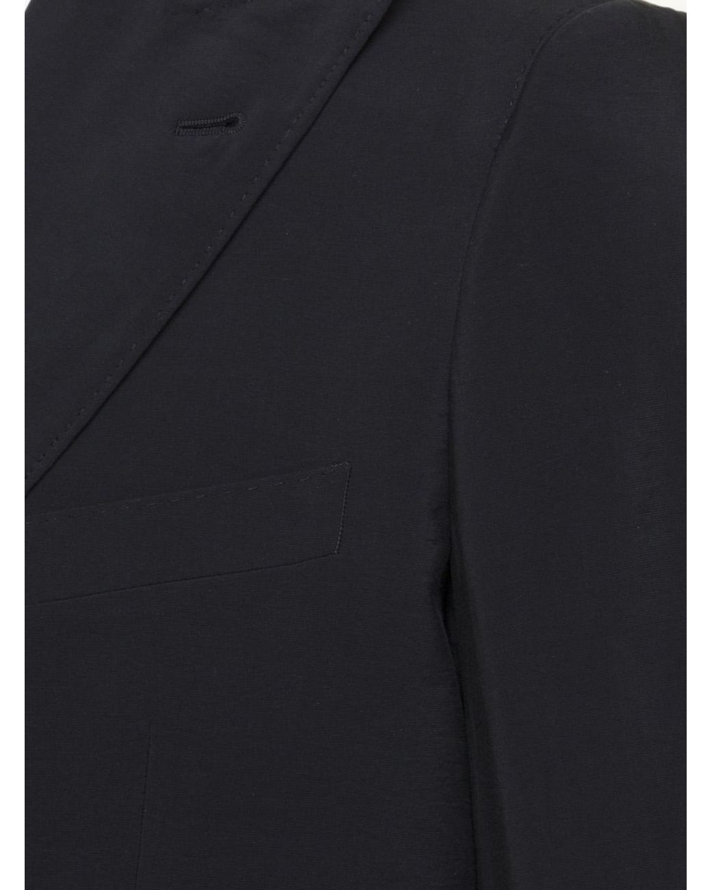 Reveres 1949 Black Single-Breasted Blazer for men