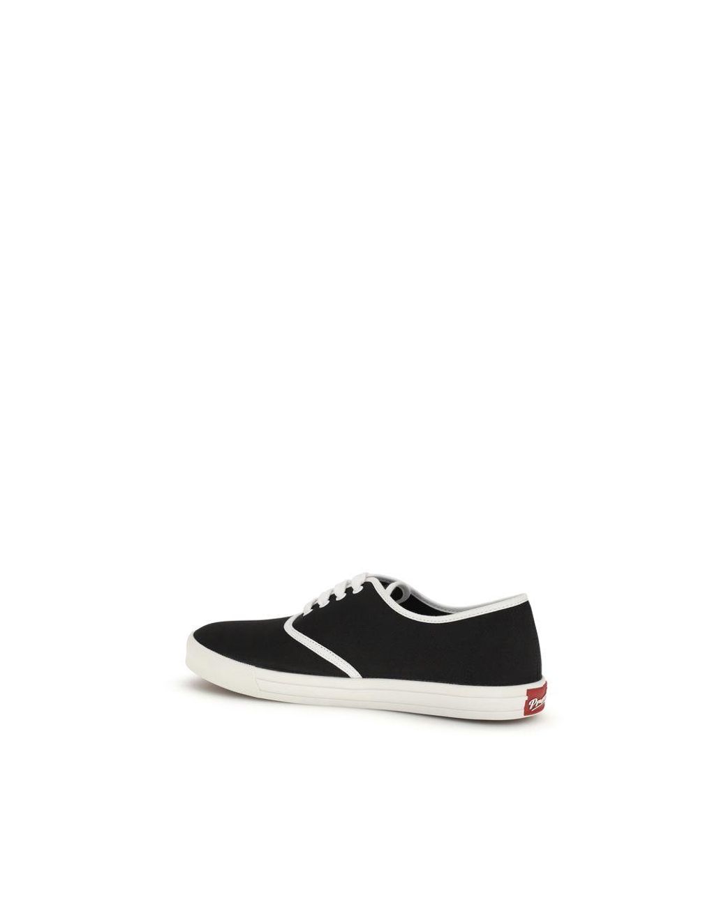 Prada Black Cotton Athletic Sneakers for men