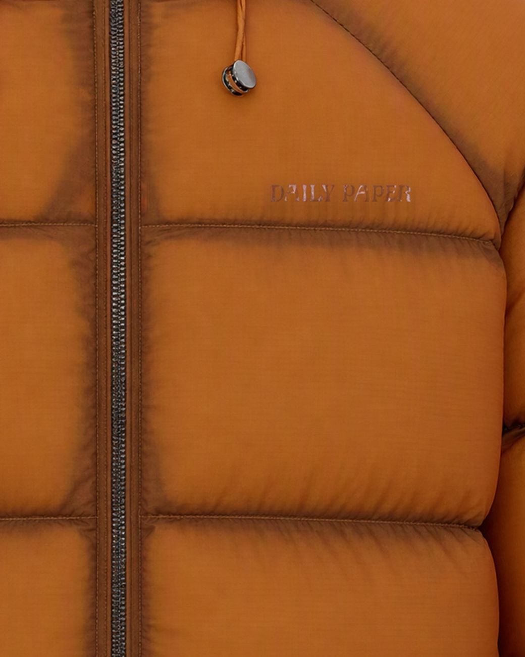 Daily Paper Brown Down Jacket Nylon Padded for men