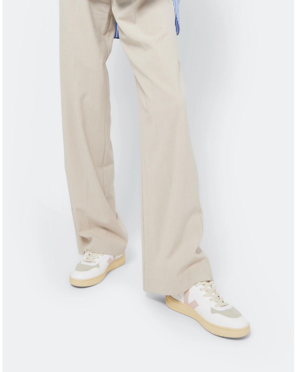 Veja White V-10 Cwl Sneakers Shoes