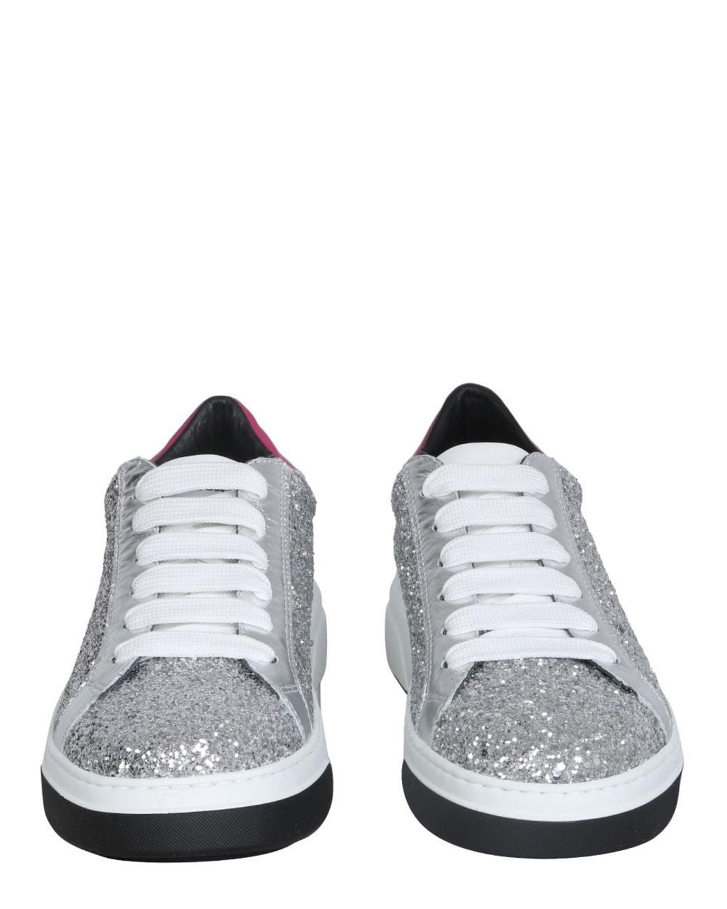 DSquared² White Bumper Sneakers Trainers