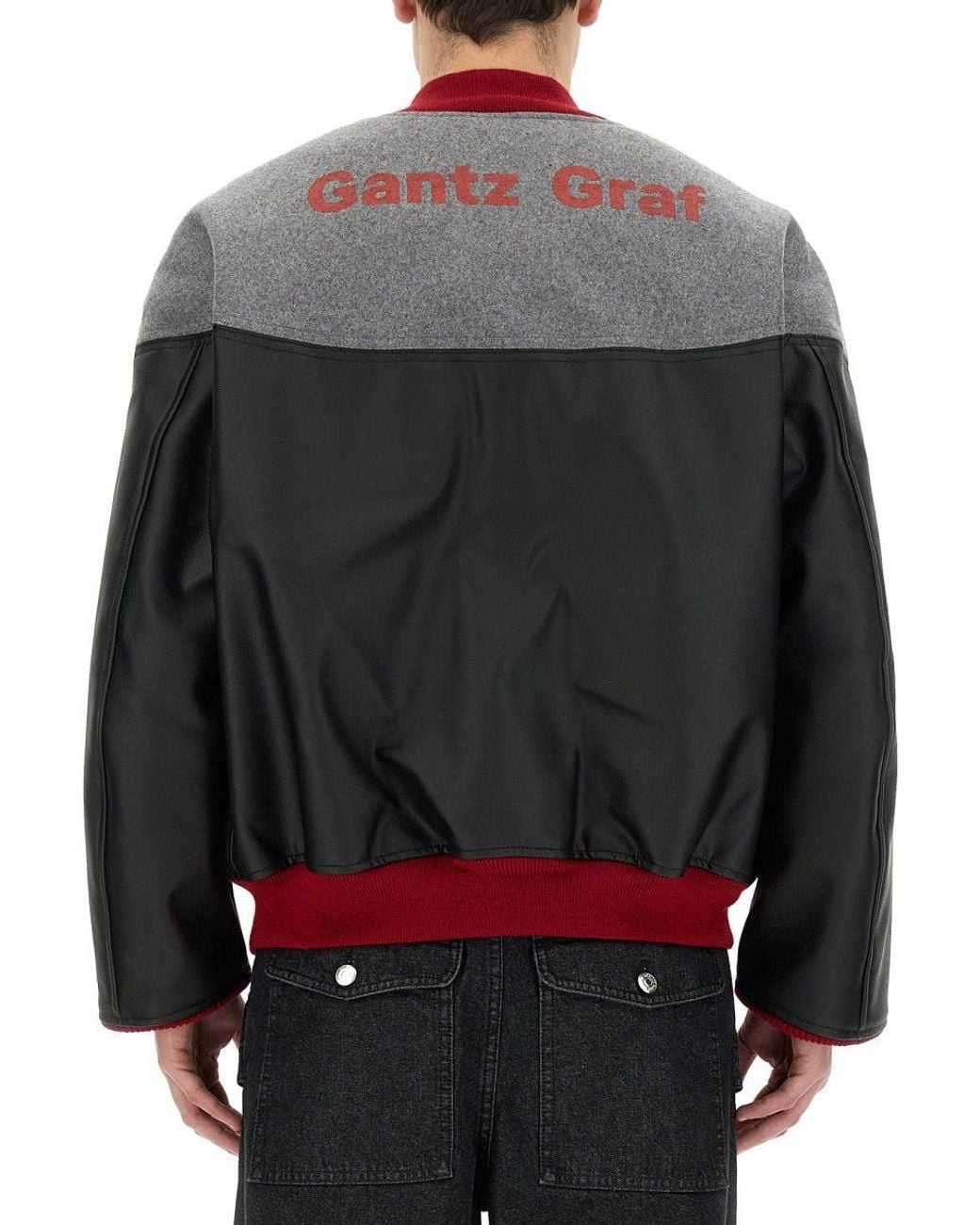 A.I.E. Gray Aie Logo-Embroidered Polyester Jacket for men