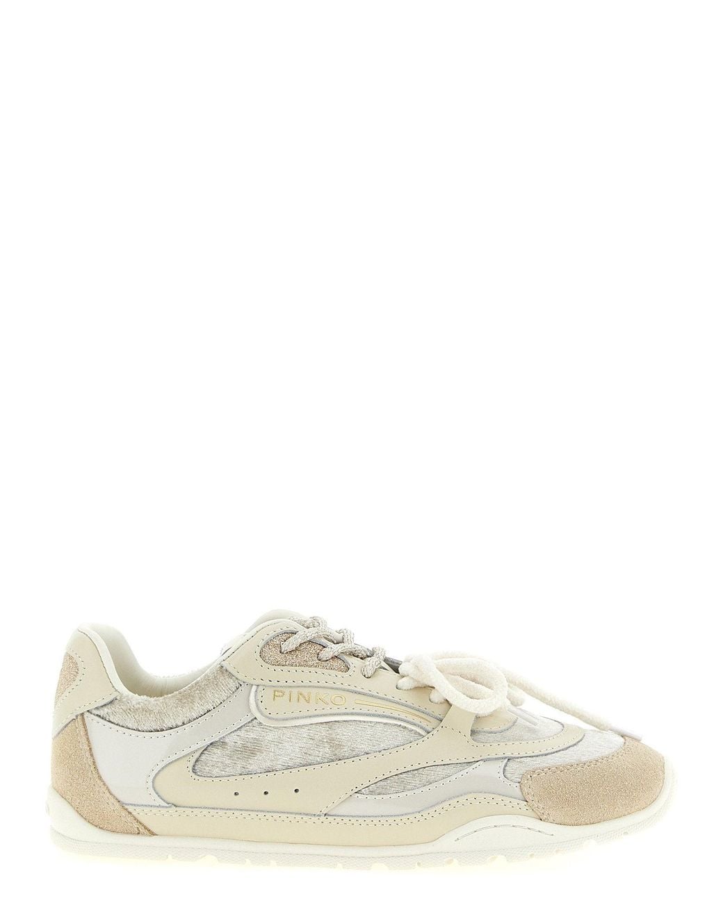 Pinko White Yulia 01 Sneaker