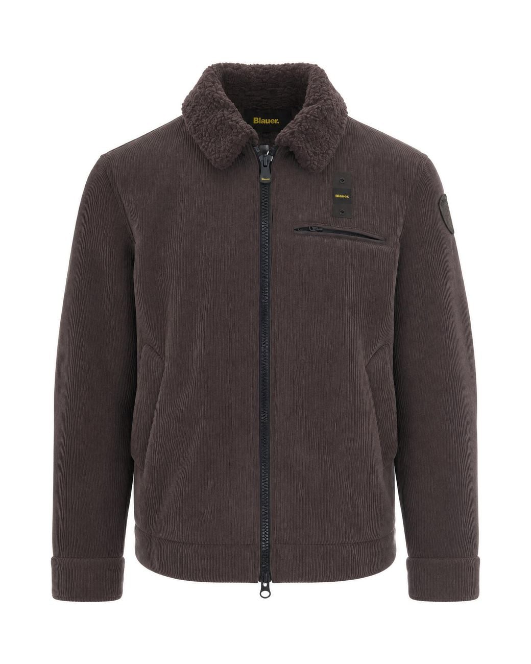 Blauer Gray Corduroy Jacket Fourth Polyester for men