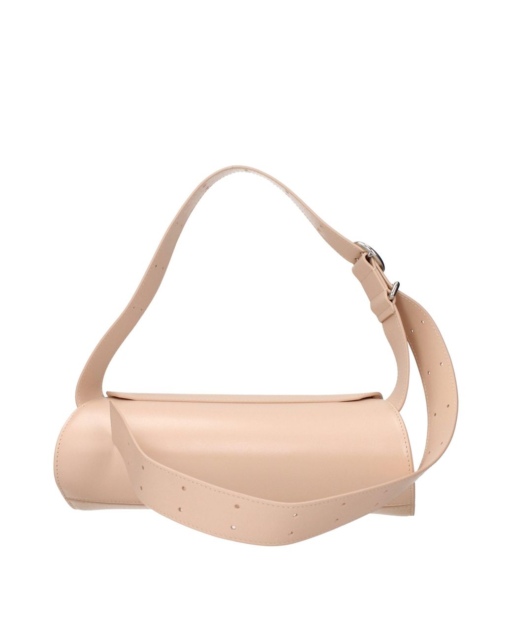 Jil Sander Pink Leather Crossbody Bag