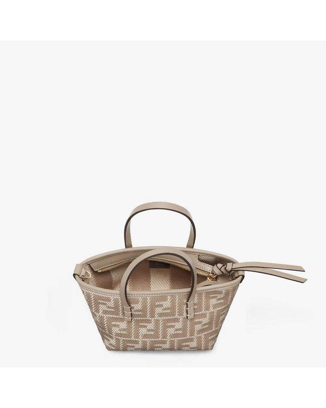 Fendi Natural Fendi E25 Tote Bag