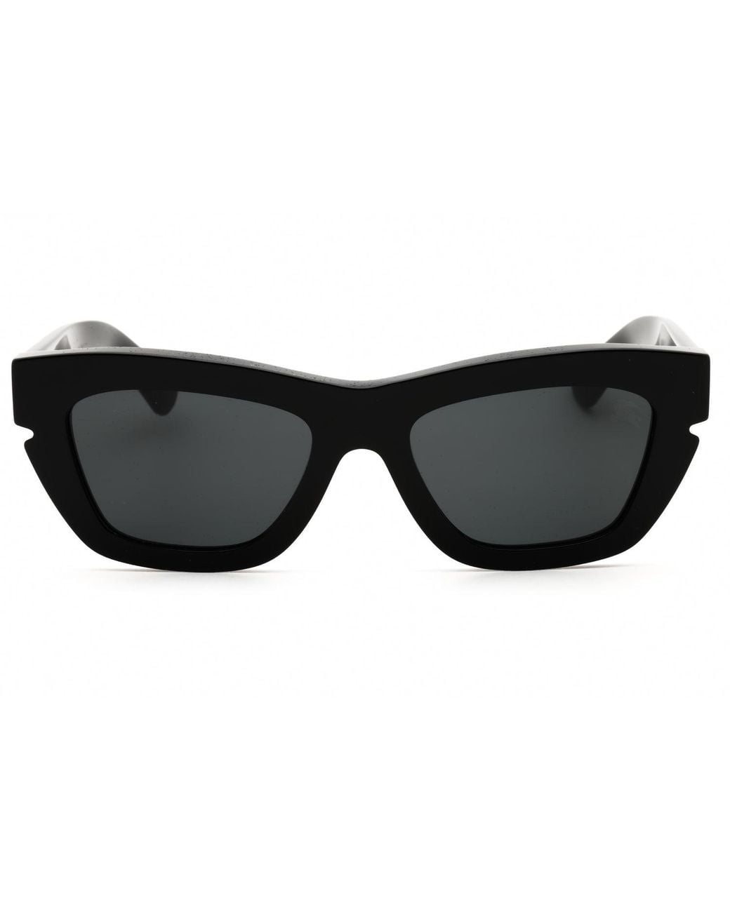 Burberry Black Burberry 0Be4454 Rectangular Acetate Sunglasses