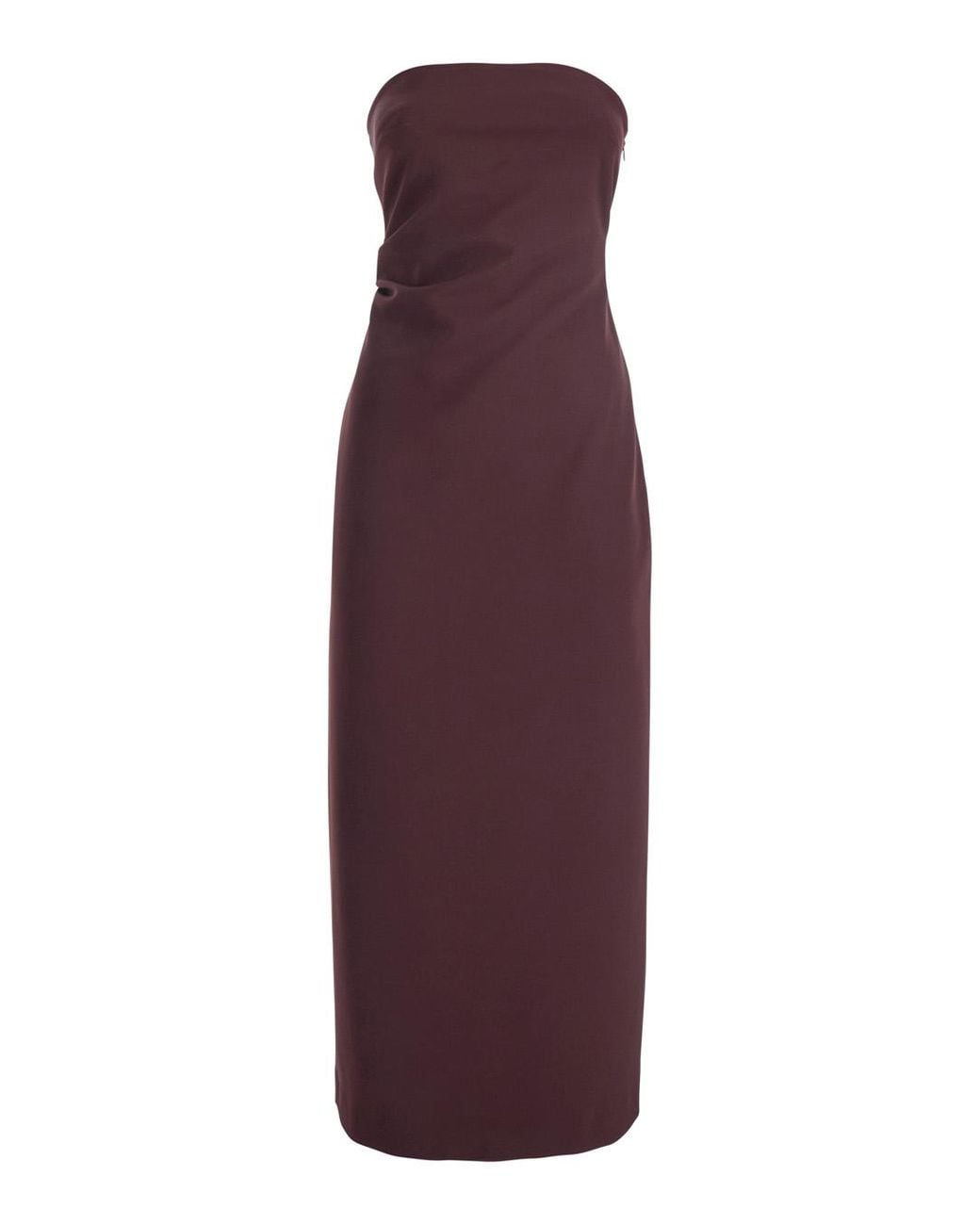 Le Plain Purple Bustier Dress