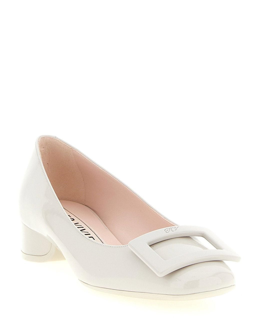 Roger Vivier Natural Roundy Pumps
