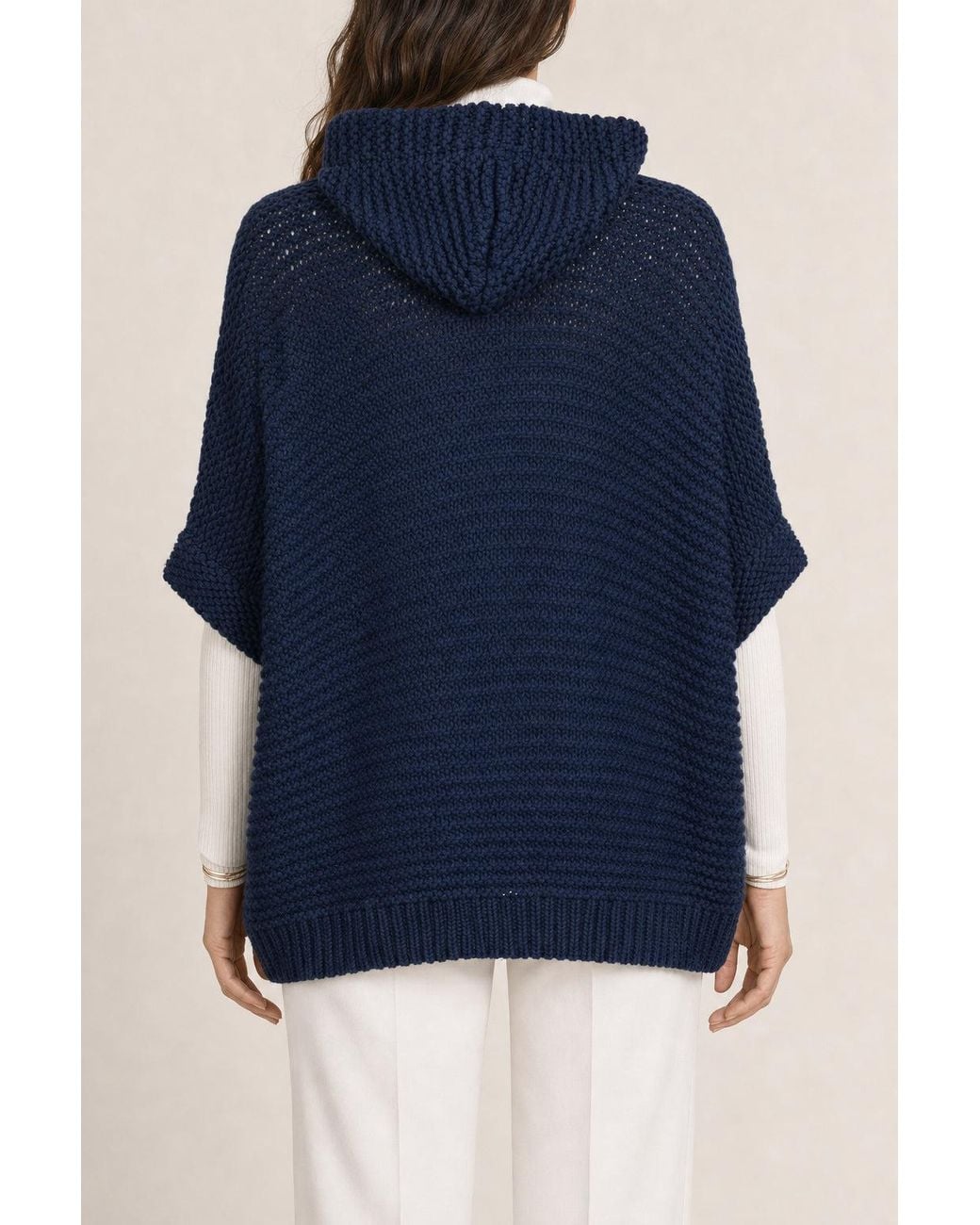 Brunello Cucinelli Blue Dark Knit Sweater