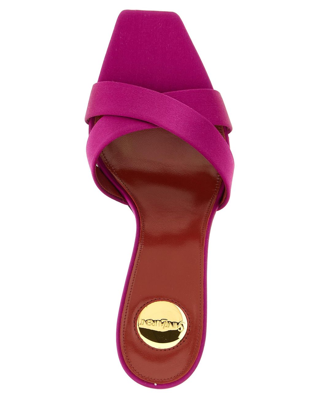 Saint Laurent Purple Solid Heels
