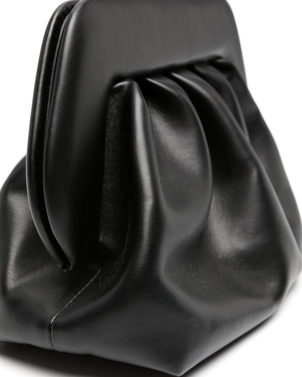 THEMOIRÈ Black Handbag Bios Medium Polyurethane Hand Bags
