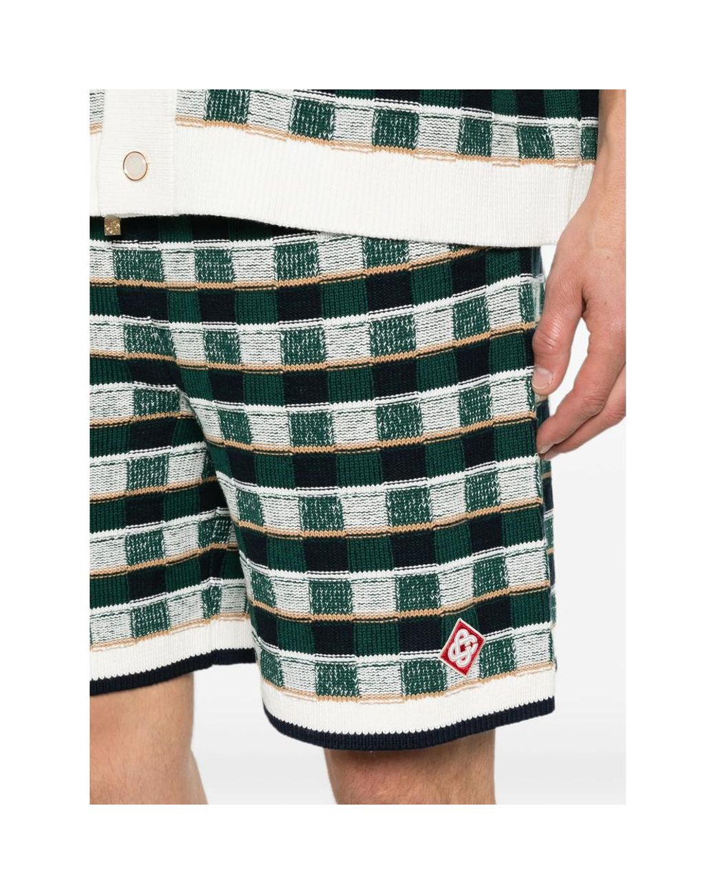 Casablanca Green Shorts for men