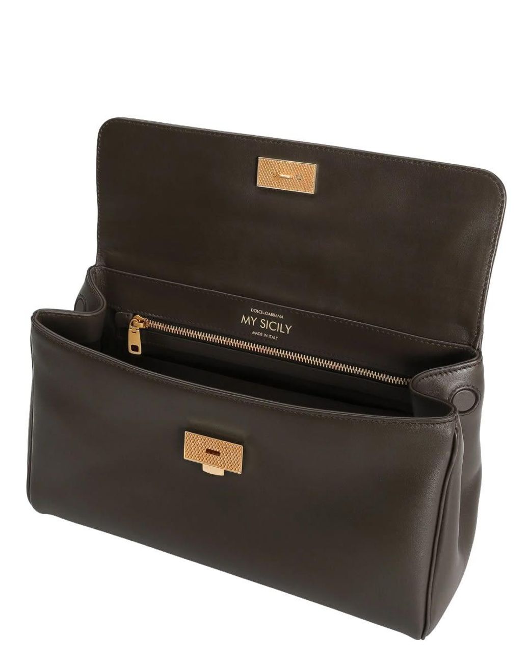 Dolce & Gabbana Black My Sicily Handbag