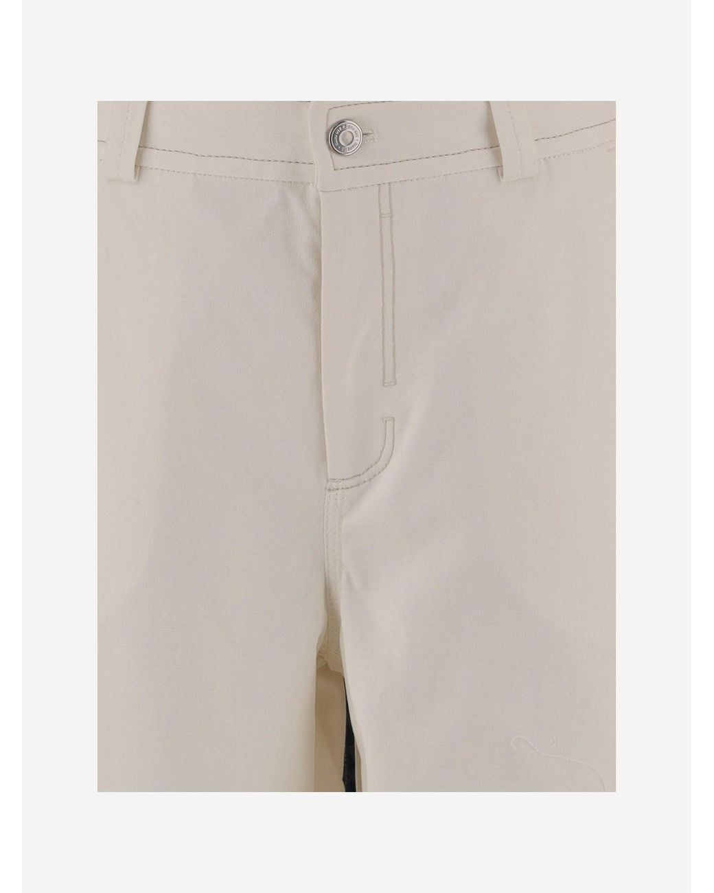 AMI White Shorts Cotton for men