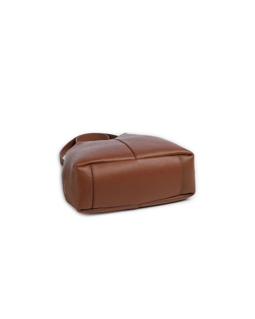 Coccinelle Brown Hobo Bag Grained Leather Handbags