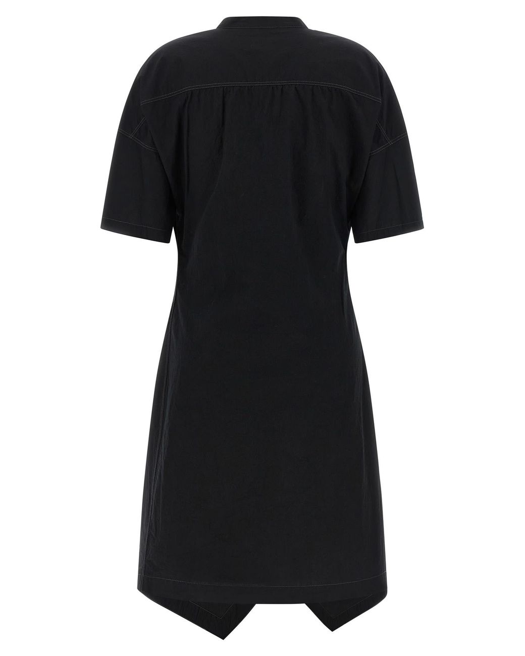 Lemaire Black 'Soft Collar' Dress