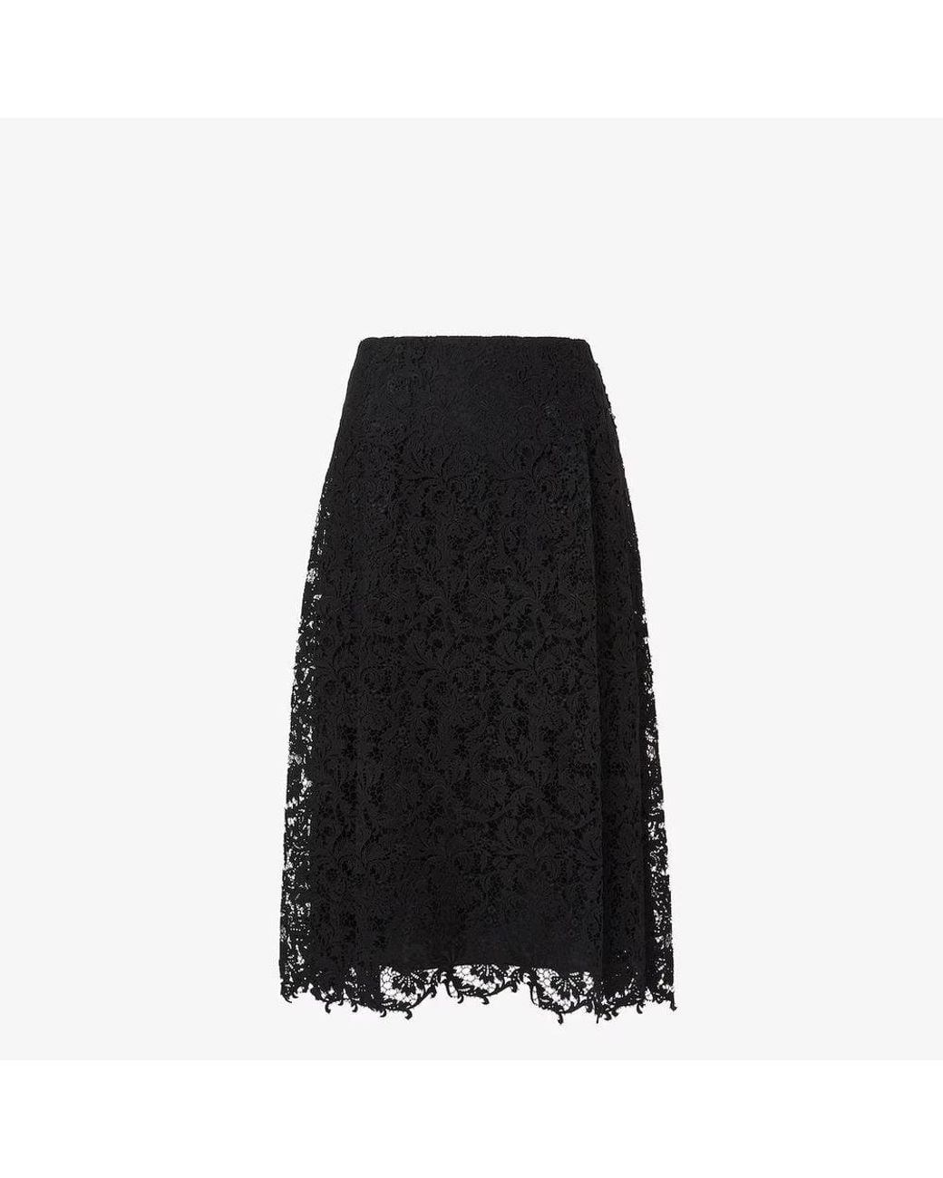Fendi Black Fendi H26 Skirt