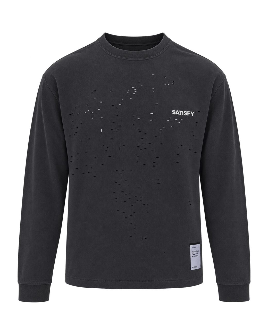 Satisfy Blue Long Sleeve T-Shirt Mothtech Cotton T-Shirts And Polos for men