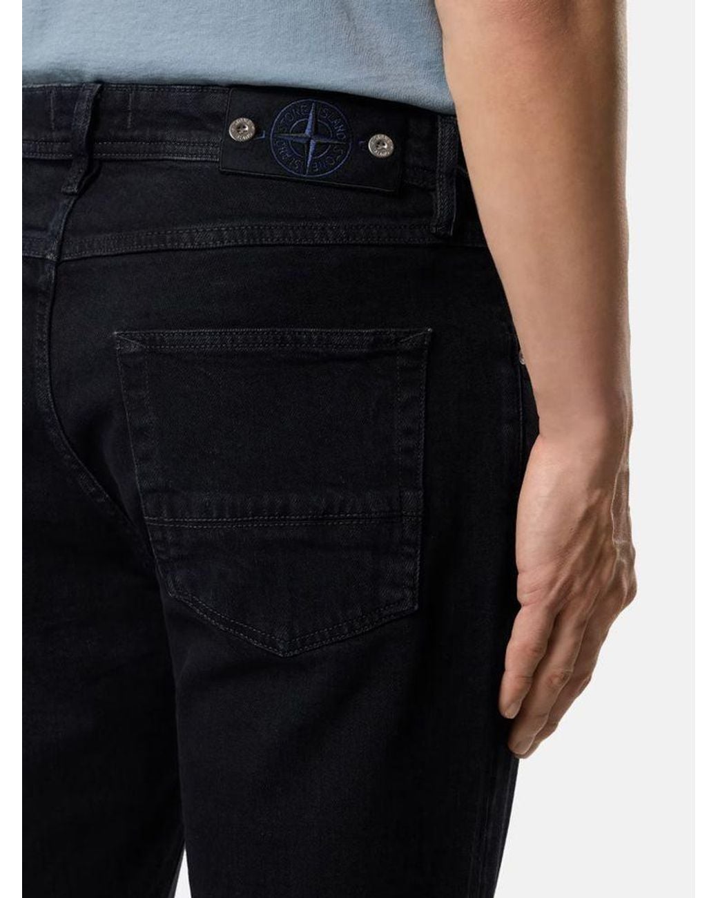 Stone Island Blue Stone Island Classic Denim Jeans for men