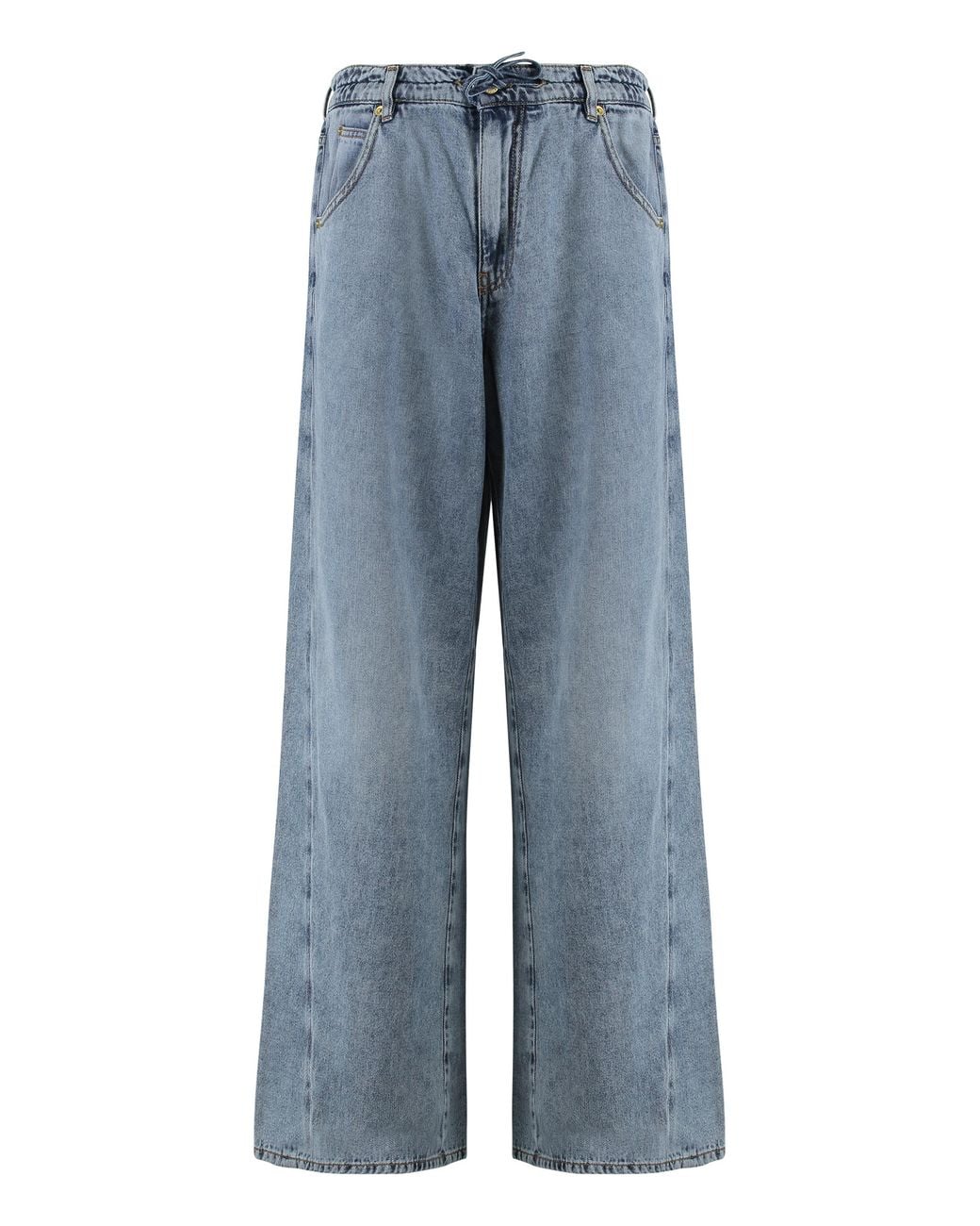 DARKPARK Blue Iris 5-Pocket Straight-Leg Jeans Lyocell