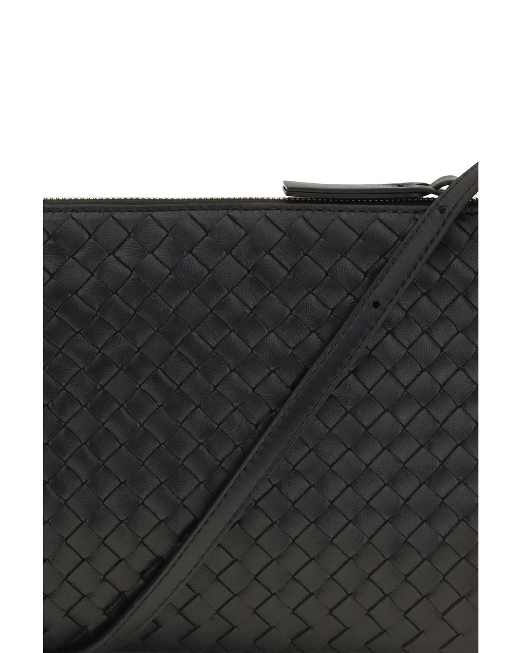 Bottega Veneta Black Bottega Veneta Intrecciato Shoulder Bag