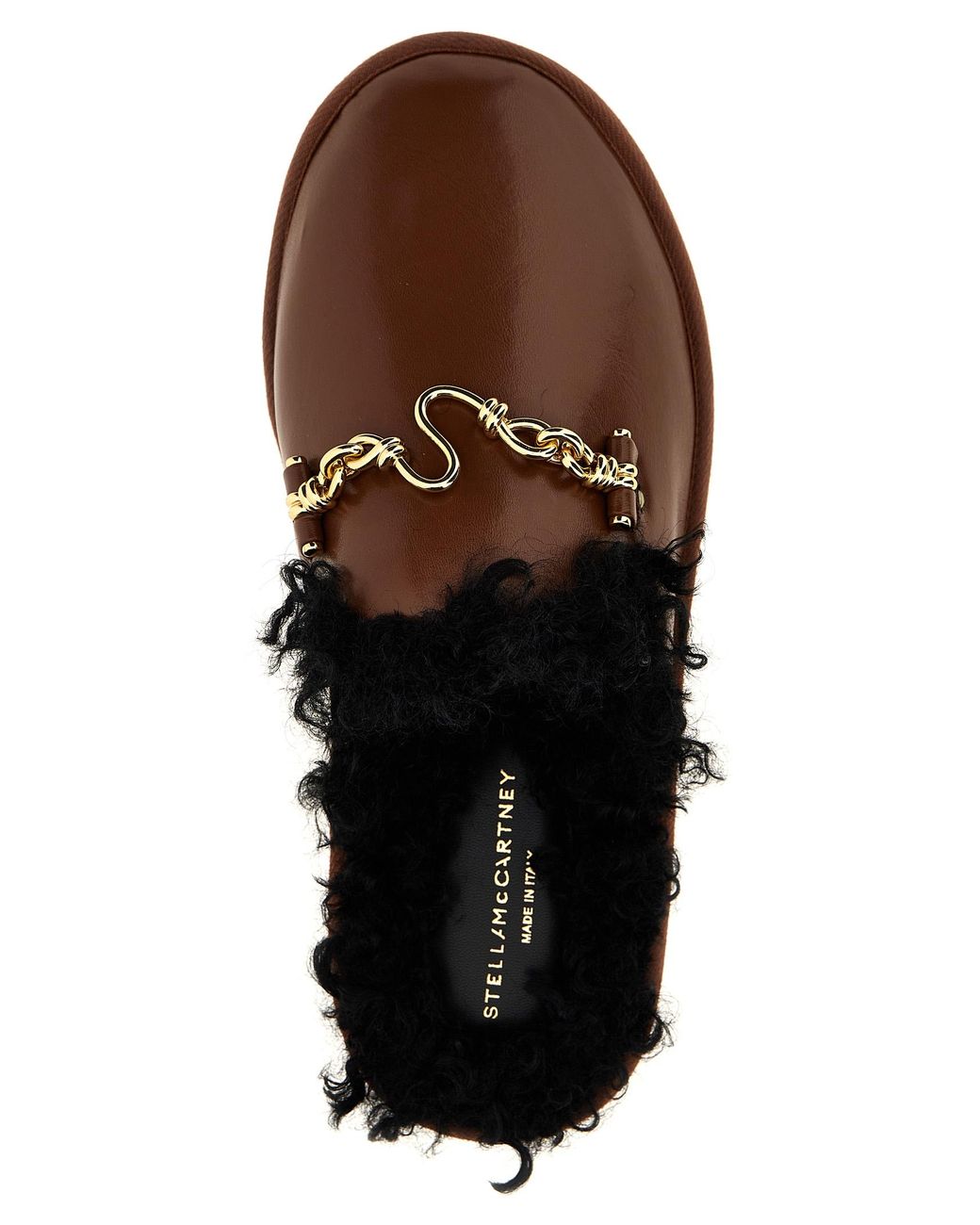 Stella McCartney Brown Polyethylene Mules