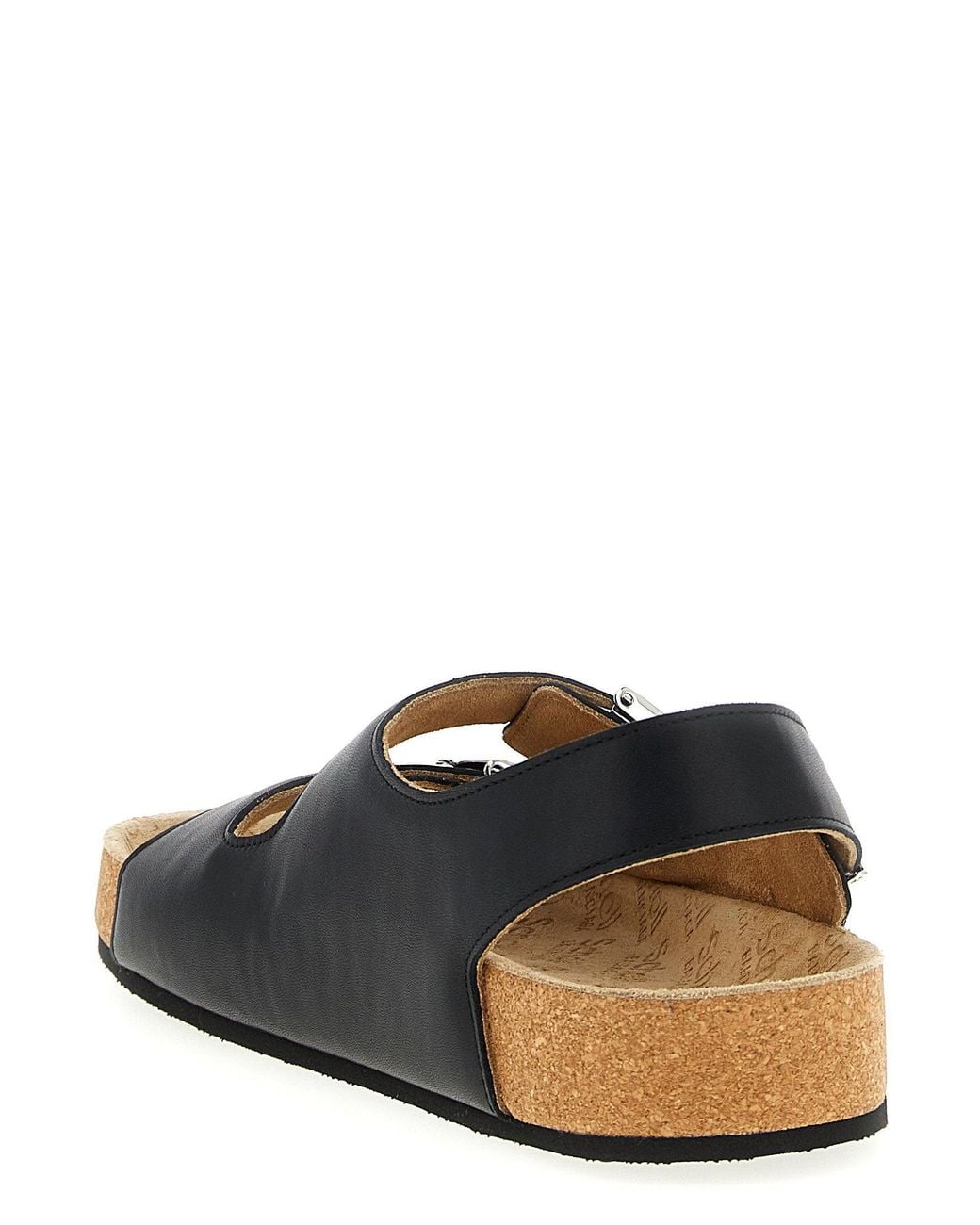 Balenciaga White Scholl Sandal for men