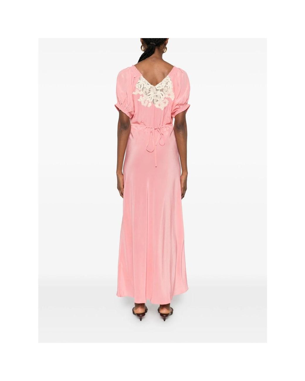 Rixo Pink Maxi Dresses