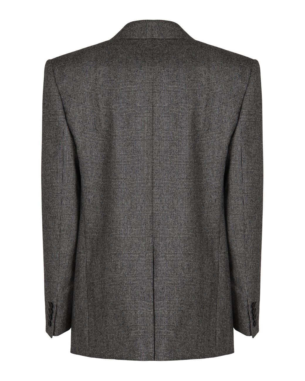 Saint Laurent Black Flannel Jacket Prince Of Wales Wool Suit & Dinner for men