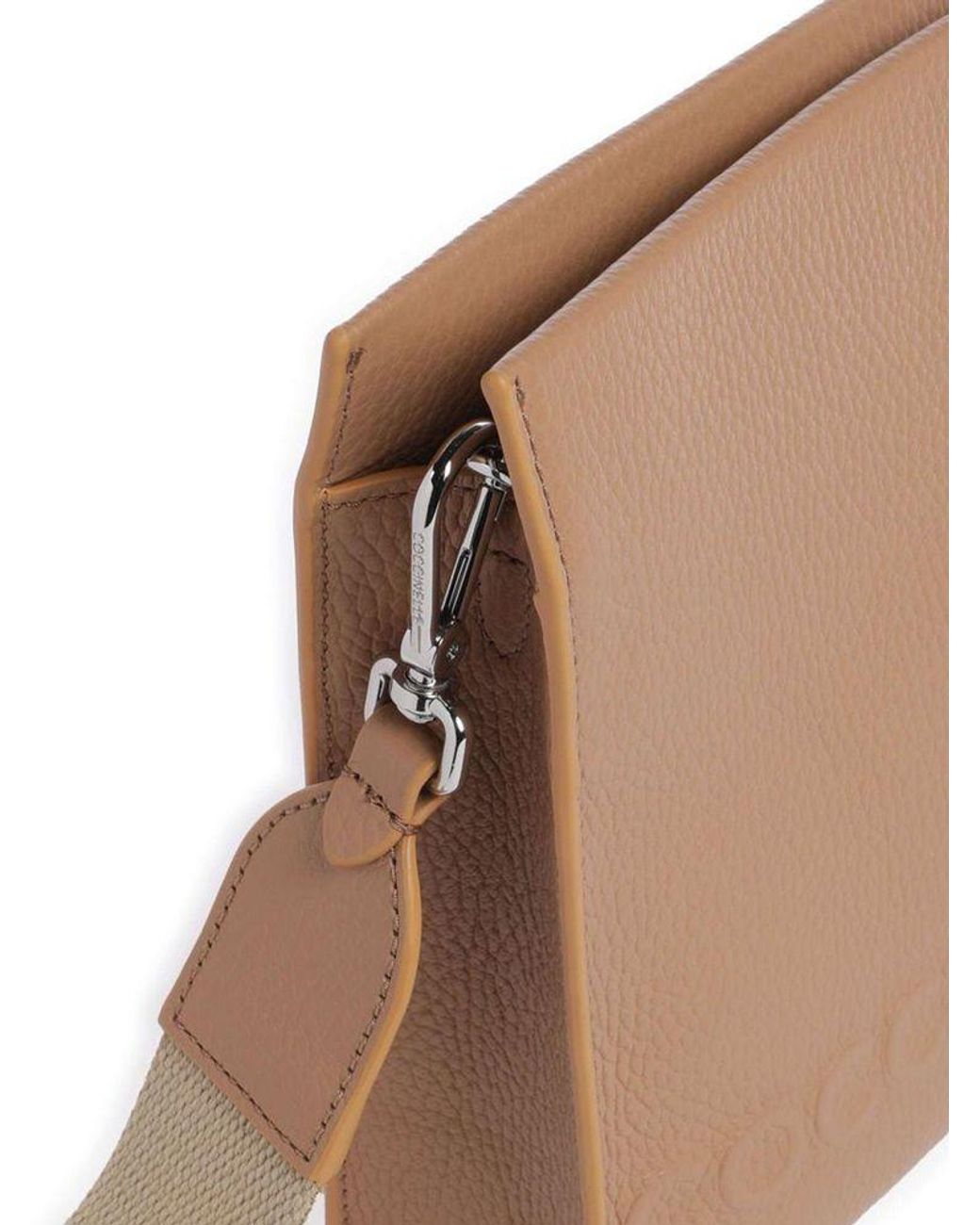 Coccinelle Natural Crossbody Bag Cowhide